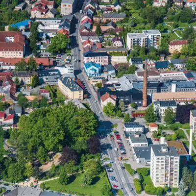 Město Humpolec – Letecké fotografie