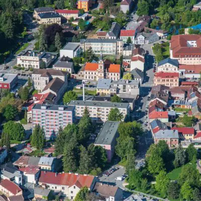 Město Humpolec – Letecké fotografie