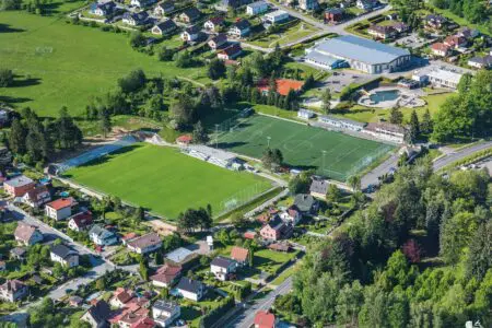 Město Humpolec – Letecké fotografie