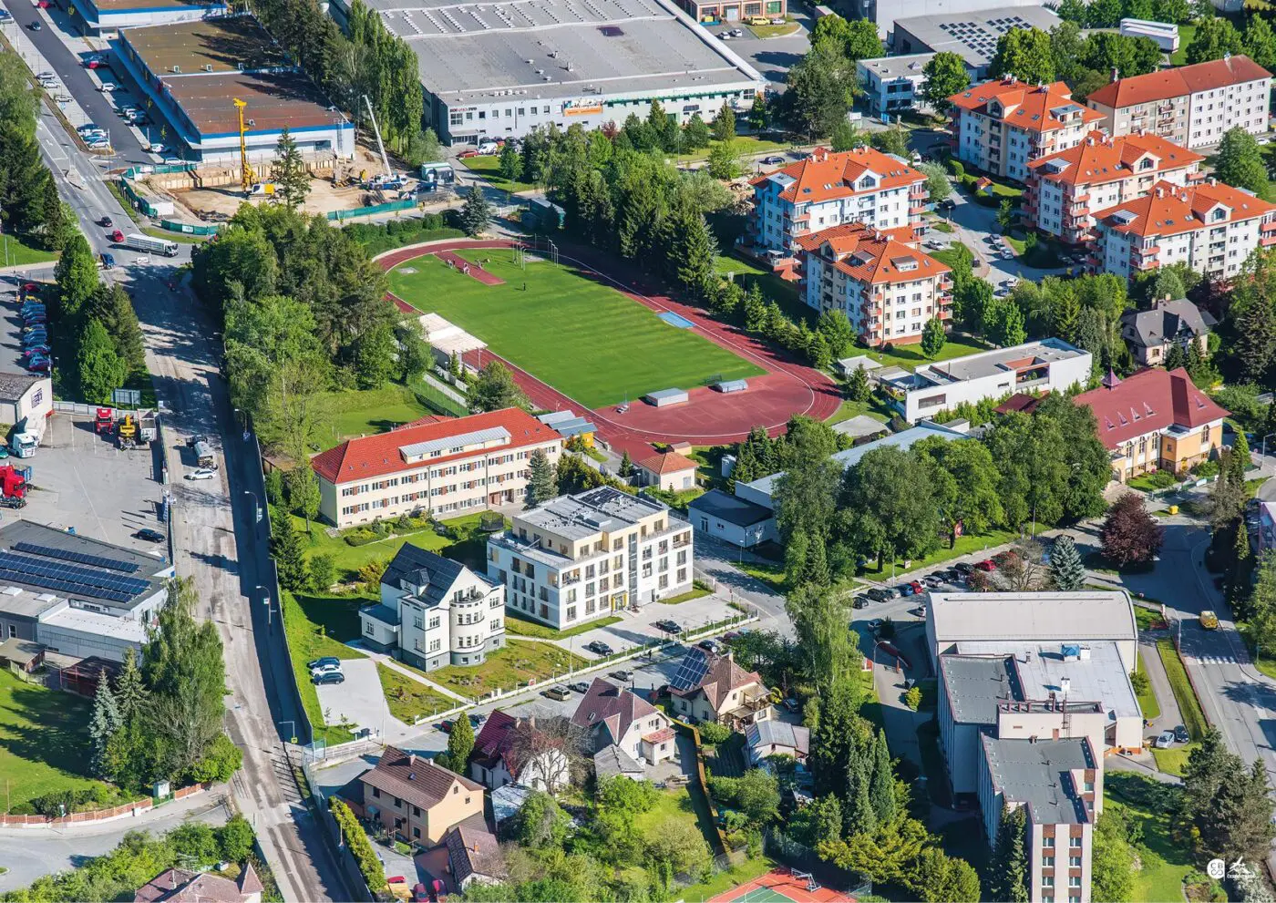 Město Humpolec – Letecké fotografie