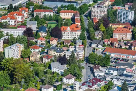 Město Humpolec – Letecké fotografie