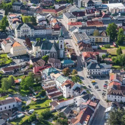 Město Humpolec – Letecké fotografie