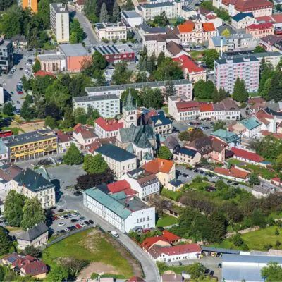Město Humpolec – Letecké fotografie