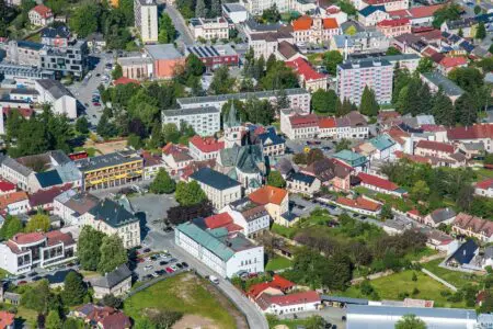 Město Humpolec – Letecké fotografie