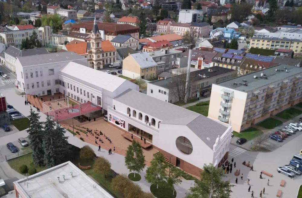 Město Humpolec – Projektová studie – Spolkový dům – Vizualizace