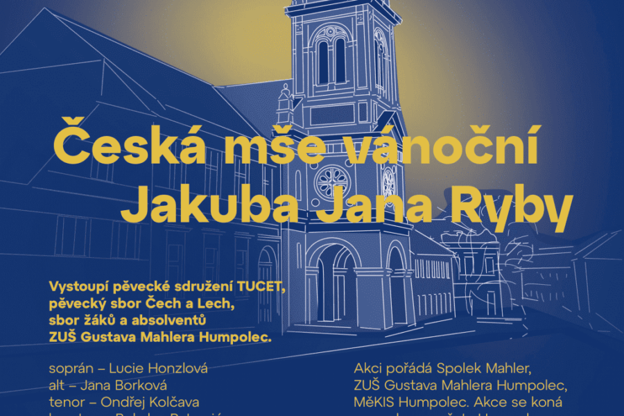 Tradiční Česká mše vánoční Jakuba Jana Ryby – vstupenky v&nbsp;prodeji