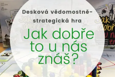 Desková hra Jak dobře to u nás znáš?