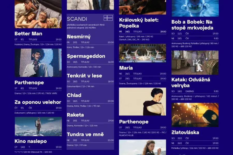 Volná pozice – pracovník/pracovnice kina