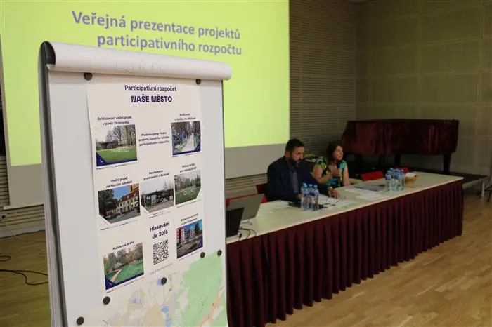 Představení projektů participativního rozpočtu Naše město