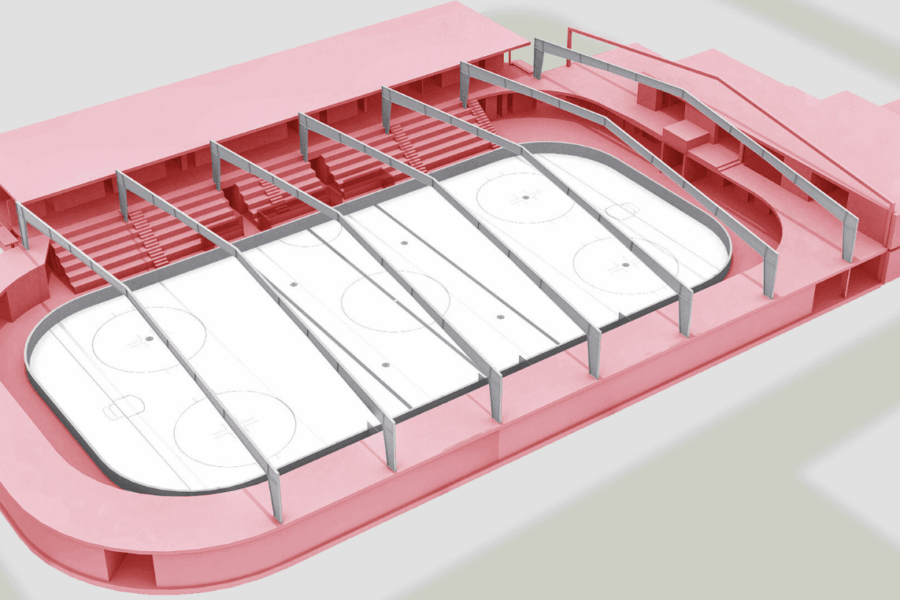Srdce zimního stadionu ukrývá gró rozsáhlé rekonstrukce. Novou chladící technologii doplňuje nová ledová plocha a&nbsp;čerstvější vzduch