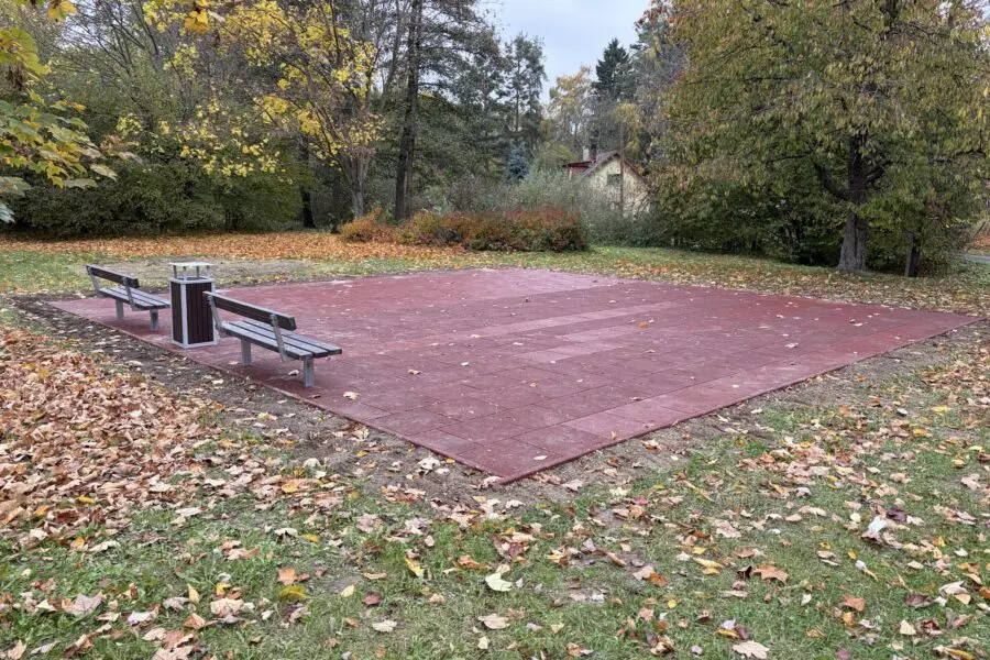Na Podhradě vznikla nová cvičební plocha