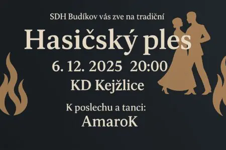 Hasičský ples SDH Budíkov