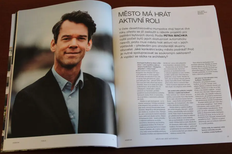 Rozhovor se starostou města pro časopis ASB