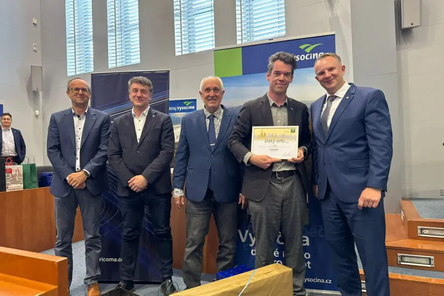 Humpolecký web získal ocenění Zlatý erb 2026
