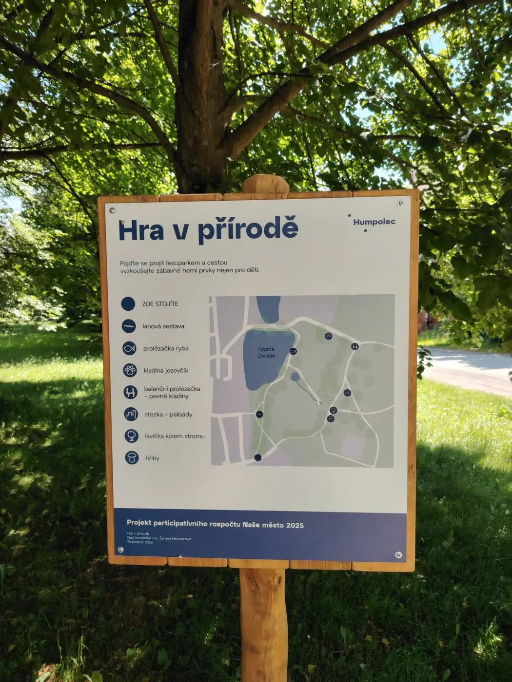 Hra v přírodě, foto: Jiří Aujezdský, město Humpolec