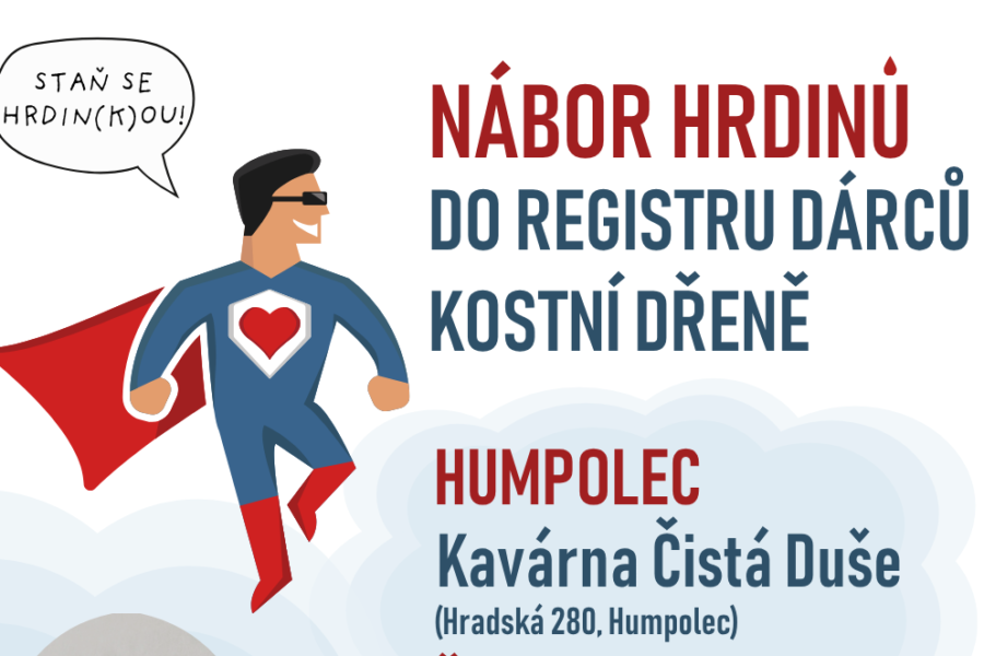 Podporujeme nábor dárců kostní dřeně pro malého Jindru