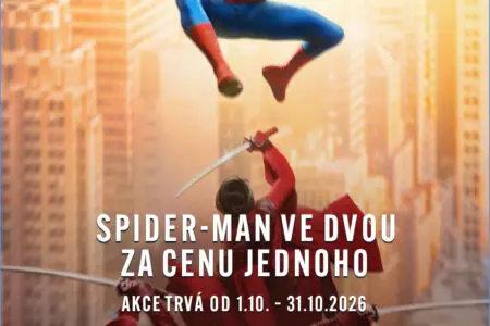 Spider-Man: Zbrusu nový den – akce 1+1 zdarma