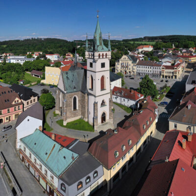 Vyhlídková věž kostela sv. Mikuláše